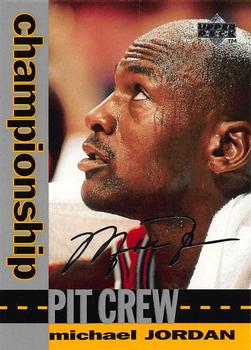 1995 Upper Deck - Silver Signature / Electric Silver #133 Michael Jordan Front