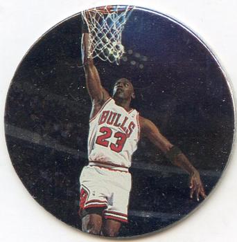 1995 Upper Deck Michael Jordan Milk Caps - Foil #S10 Michael Jordan Front