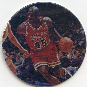 1995 Upper Deck Michael Jordan Milk Caps - Foil #S23 Michael Jordan Front