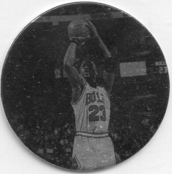 1995 Upper Deck Michael Jordan Milk Caps - Foil #S34 Michael Jordan Front