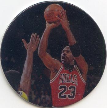 1995 Upper Deck Michael Jordan Milk Caps - Foil #S4 Michael Jordan Front