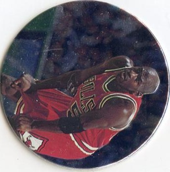 1995 Upper Deck Michael Jordan Milk Caps - Foil #S42 Michael Jordan Front
