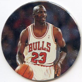 1995 Upper Deck Michael Jordan Milk Caps - Foil #S9 Michael Jordan Front