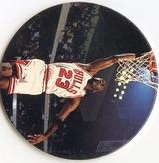 1995 Upper Deck Michael Jordan Milk Caps #10 Michael Jordan Front
