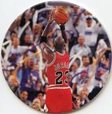 1995 Upper Deck Michael Jordan Milk Caps #11 Michael Jordan Front