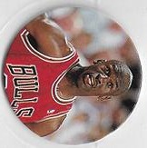 1995 Upper Deck Michael Jordan Milk Caps #14 Michael Jordan Front