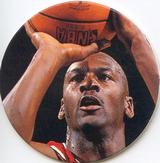 1995 Upper Deck Michael Jordan Milk Caps #15 Michael Jordan Front