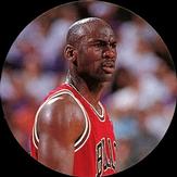 1995 Upper Deck Michael Jordan Milk Caps #19 Michael Jordan Front
