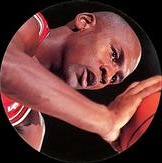 1995 Upper Deck Michael Jordan Milk Caps #22 Michael Jordan Front