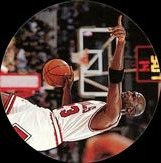1995 Upper Deck Michael Jordan Milk Caps #24 Michael Jordan Front