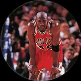 1995 Upper Deck Michael Jordan Milk Caps #25 Michael Jordan Front