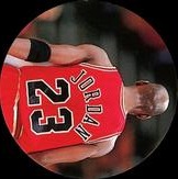 1995 Upper Deck Michael Jordan Milk Caps #27 Michael Jordan Front