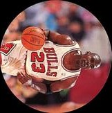 1995 Upper Deck Michael Jordan Milk Caps #28 Michael Jordan Front