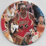 1995 Upper Deck Michael Jordan Milk Caps #29 Michael Jordan Front
