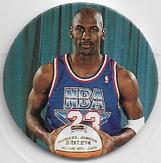 1995 Upper Deck Michael Jordan Milk Caps #30 Michael Jordan Front