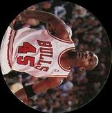 1995 Upper Deck Michael Jordan Milk Caps #37 Michael Jordan Front