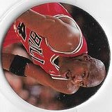 1995 Upper Deck Michael Jordan Milk Caps #40 Michael Jordan Front