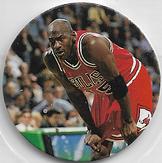 1995 Upper Deck Michael Jordan Milk Caps #42 Michael Jordan Front