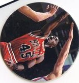 1995 Upper Deck Michael Jordan Milk Caps #48 Michael Jordan Front