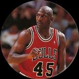 1995 Upper Deck Michael Jordan Milk Caps #54 Michael Jordan Front