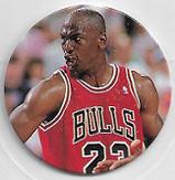 1995 Upper Deck Michael Jordan Milk Caps #6 Michael Jordan Front