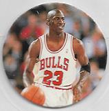 1995 Upper Deck Michael Jordan Milk Caps #9 Michael Jordan Front