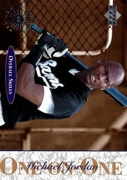 1995 Upper Deck Minor League - Michael Jordan One On One #5 Michael Jordan - Overall Skills Front
