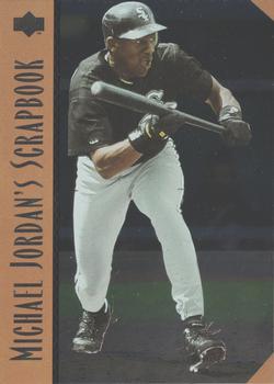 1995 Upper Deck Minor League - Michael Jordan Scrapbook #MJ3 Spring Training and Assignment Front