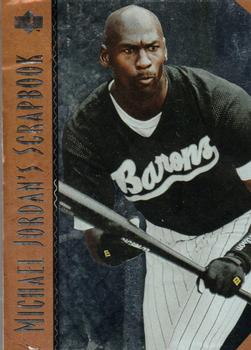 1995 Upper Deck Minor League - Michael Jordan Scrapbook #MJ7 Struggles Front