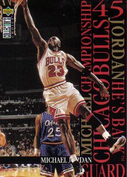 1995-96 Collector's Choice - Jordan He's Back #M5 Michael Jordan Front