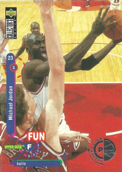 1995-96 Collector's Choice - Player's Club #169 Michael Jordan Front