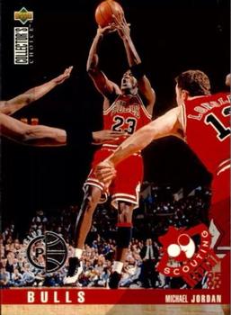 1995-96 Collector's Choice - Player's Club #324 Michael Jordan Front