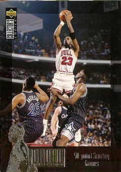 1995-96 Collector's Choice - The Jordan Collection #JC10 Michael Jordan - 50-Point Scoring Games Front