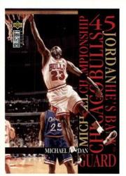 1995-96 Collector's Choice Argentina Stickers - Michael Jordan #MJ9 Michael Jordan Front