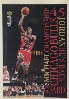 1995-96 Collector's Choice Argentina Stickers #219 Michael Jordan Front