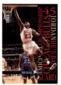 1995-96 Collector's Choice Argentina Stickers #221 Michael Jordan Front