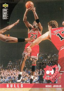 1995-96 Collector's Choice English II #114 Michael Jordan Front