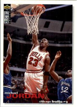 1995-96 Collector's Choice European Stickers #120 Michael Jordan Front