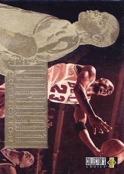 1995-96 Collector's Choice French II - The Jordan Collection #JC4 Michael Jordan - Checklist Front
