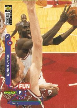 1995-96 Collector's Choice German I #169 Michael Jordan Front