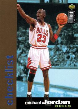 1995-96 Collector's Choice Italian II #200 Michael Jordan - Checklist: 111-200 and Inserts Front