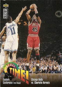 1995-96 Collector's Choice Portuguese II #143 Michael Jordan Front