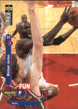 1995-96 Collector's Choice Spanish I #169 Michael Jordan Front