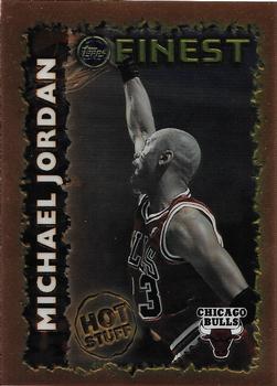1995-96 Finest - Hot Stuff #HS1 Michael Jordan Front