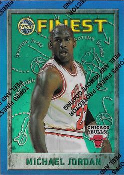 1995-96 Finest - Refractors #229 Michael Jordan Front