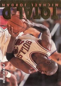 1995-96 Fleer - Total D #3 Michael Jordan Front