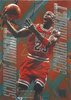 1995-96 Metal - Scoring Magnets #4 Michael Jordan Front