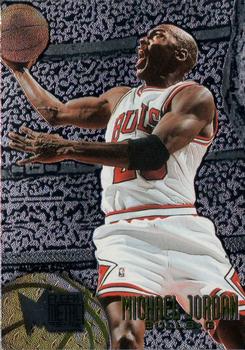 1995-96 Metal - Silver Spotlight #13 Michael Jordan Front