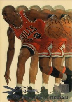 1995-96 Metal - Slick Silver #3 Michael Jordan Front