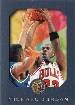 1995-96 SkyBox E-XL - Blue #10 Michael Jordan Front